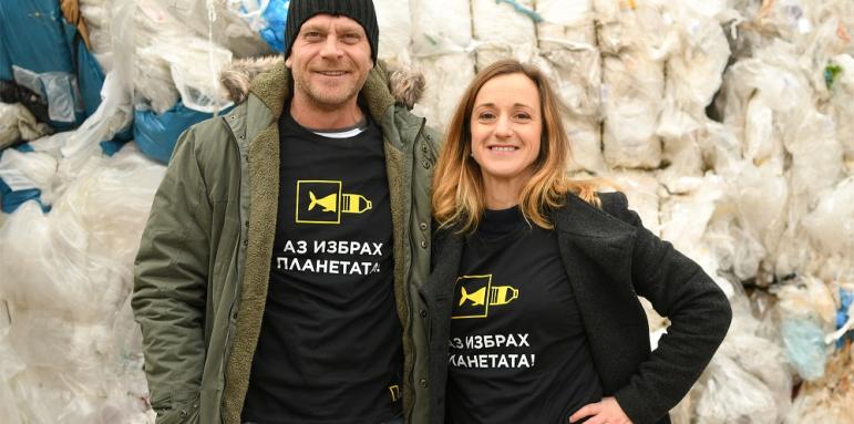 Вергов и Малеева в кампания срещу пластмасата